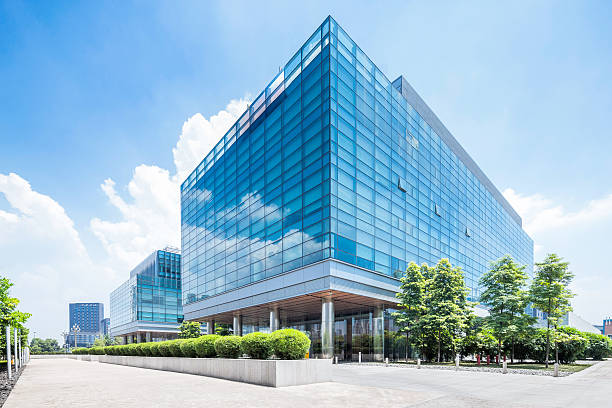 Modern office building